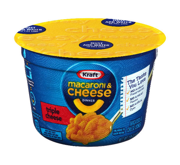 KRAFTHEINZ  EASY MAC CUPS ORIGINAL 2.05