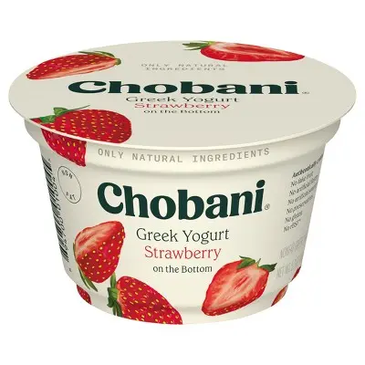 CHOBANI STRAWBERRY NON FAT 150 G