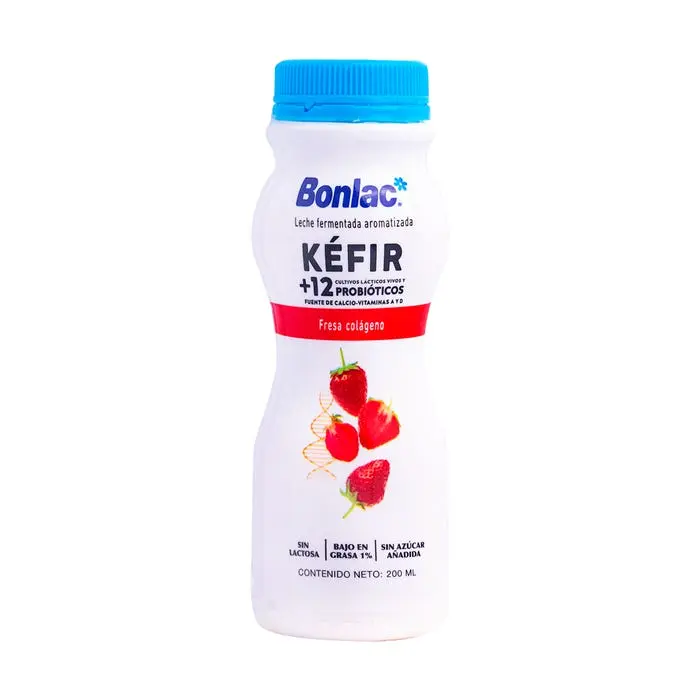 BONLAC KEFIR 12 PROB FRESA COLAG 800ML 