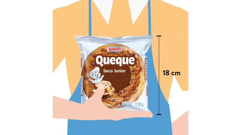 BIMBO QUEQUE JUNIOR CHOCO 285G