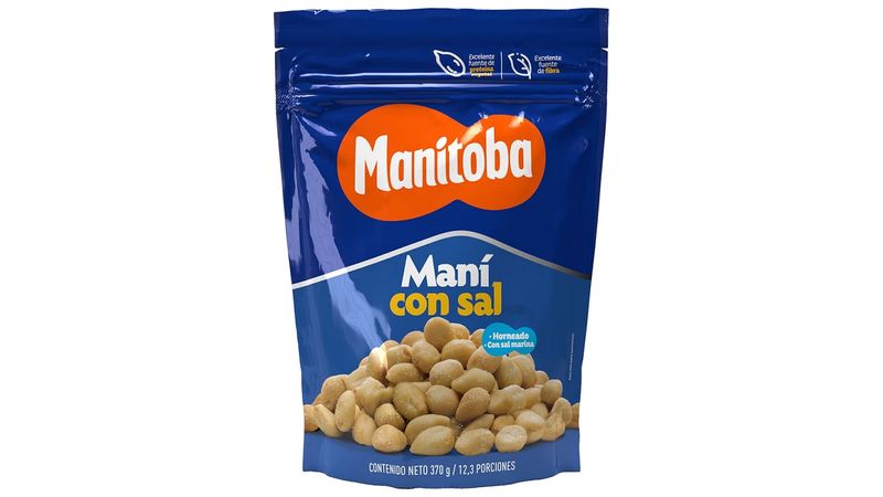 MANITOBA MANI SALADO BOLSA 370 GR
