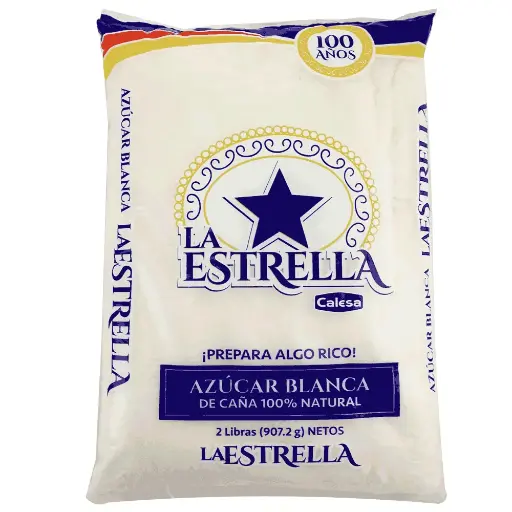[005033] LA ESTRELLA AZUCAR REFINADA 2 LB
