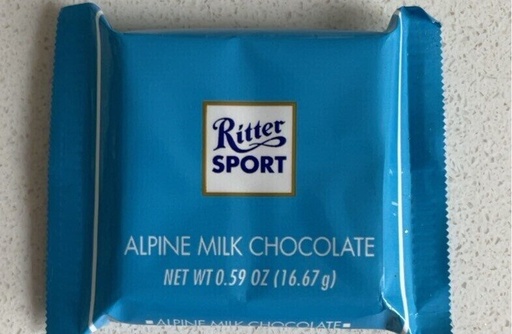 [035979] RITTER SPORT ALPINE MILK 0.59oz 