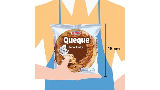 [036018] BIMBO QUEQUE JUNIOR CHOCO 285G