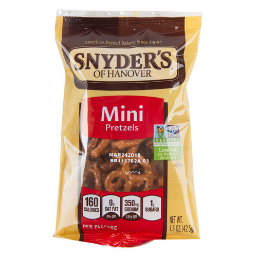 [039943] SNYDERS MINI PRETZEL 42G