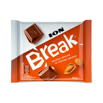 [007126] BREAK MILK CHOCOLATE WHIT ALMONDS