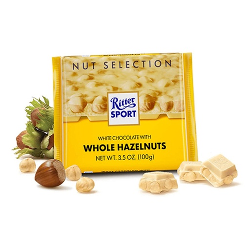 [007105] R SPORT WIT HELE HAZELNOOT 100 GR