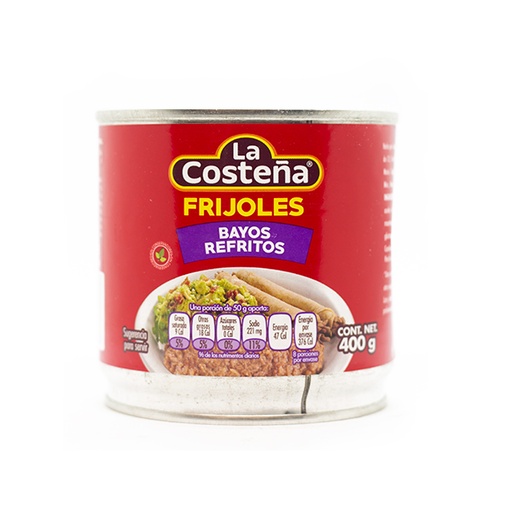 [012005] LA COSTENA FRIJOL BAYO REFRITO 400 GR