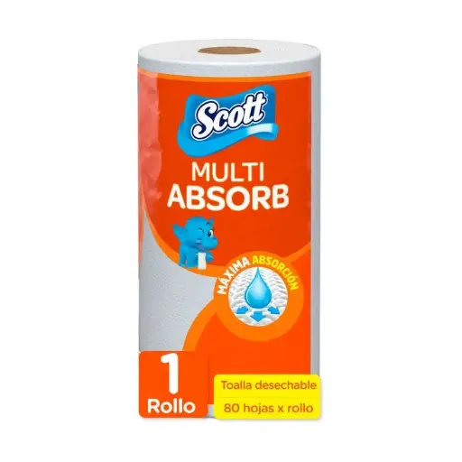 [6412] SCOTT PAPEL TOALLA MULTI ABSORB